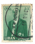 Stamp Story: Fouad Chehab Sticker Replica