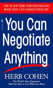 You Can Negotiate Anything 
