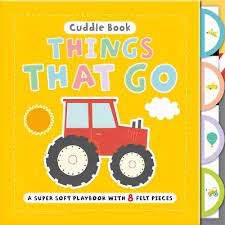  Felt Shapes Book - Things That Go (Cuddle Book)