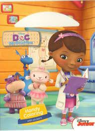 Handy Coloring With Stickers: Disney Doc McStuffins 