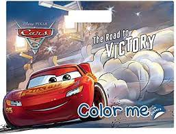 Color Me with Stickers: Cars 3