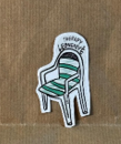 Stamp Story: Therapy Lebneniye Chair Sticker