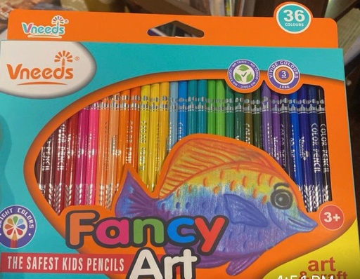 Vneeds Fancy Art Colouring (36 Colours)