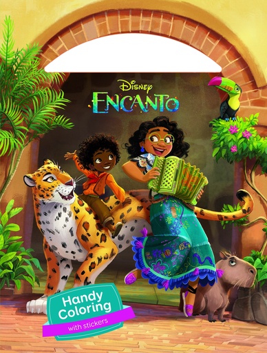  Handy Coloring with Stickers: The Madrigals